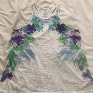 Floral tank top